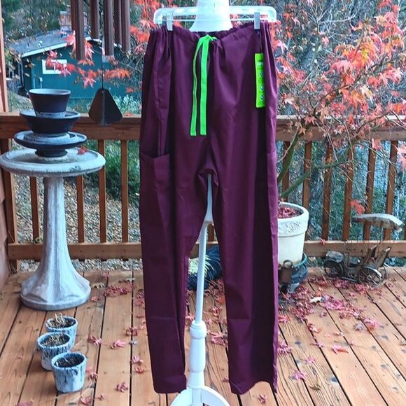 NWT Landau ProFlex Unisex Scrub Bottoms - Picture 3 of 14